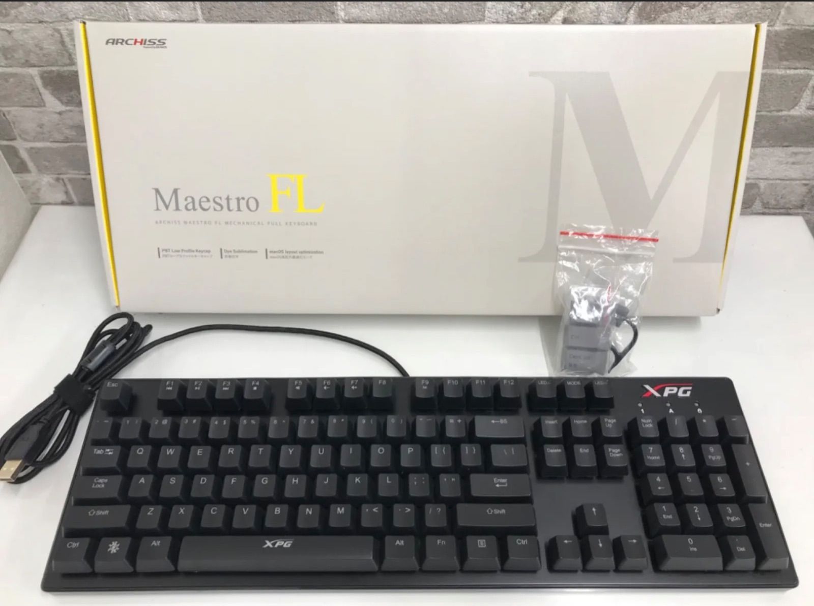 かわいい！ アーキス メカニカル キーボード Maestro FL 日本語配列 青