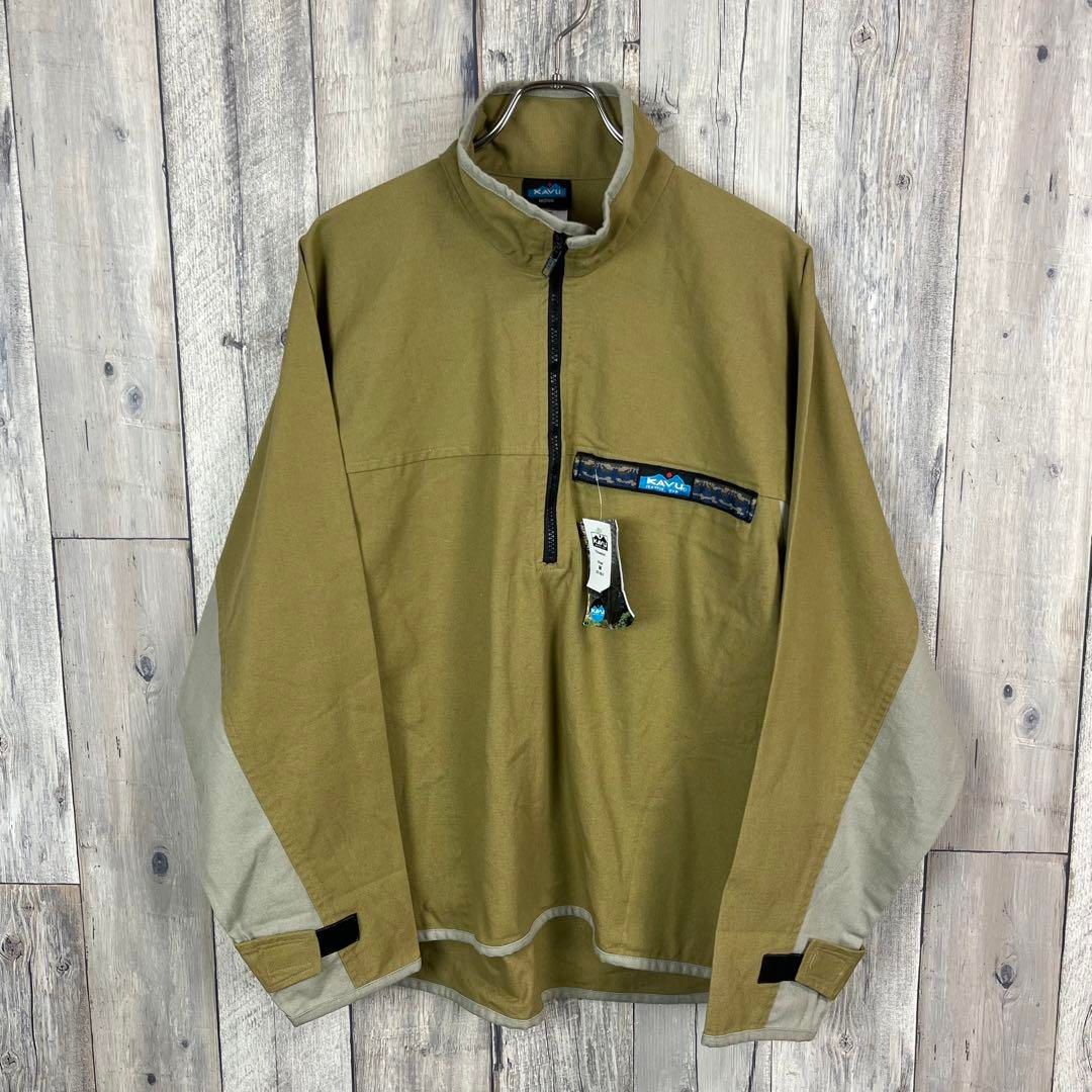 KAVU カブー ハーフジップ アノラック スローシャツ M