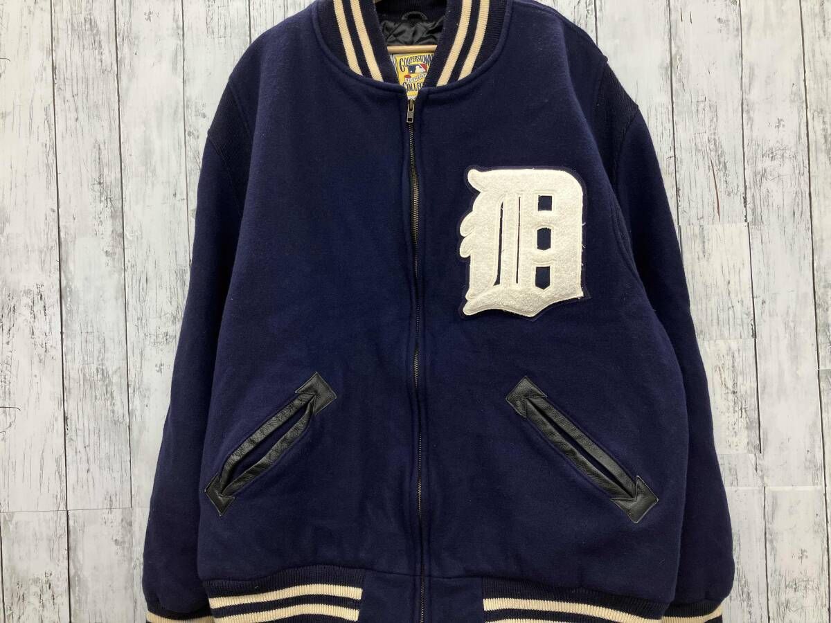 COOPERSTOWN Mitchell-ness スタジャン サイズ52 ネイビー