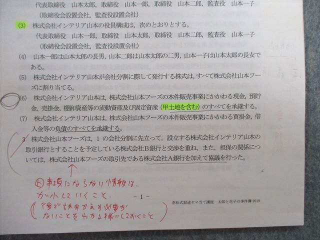 UB01-021 LEC 司法書士 赤松式ヤマ当て講座 太郎と花子の事件簿 第1回