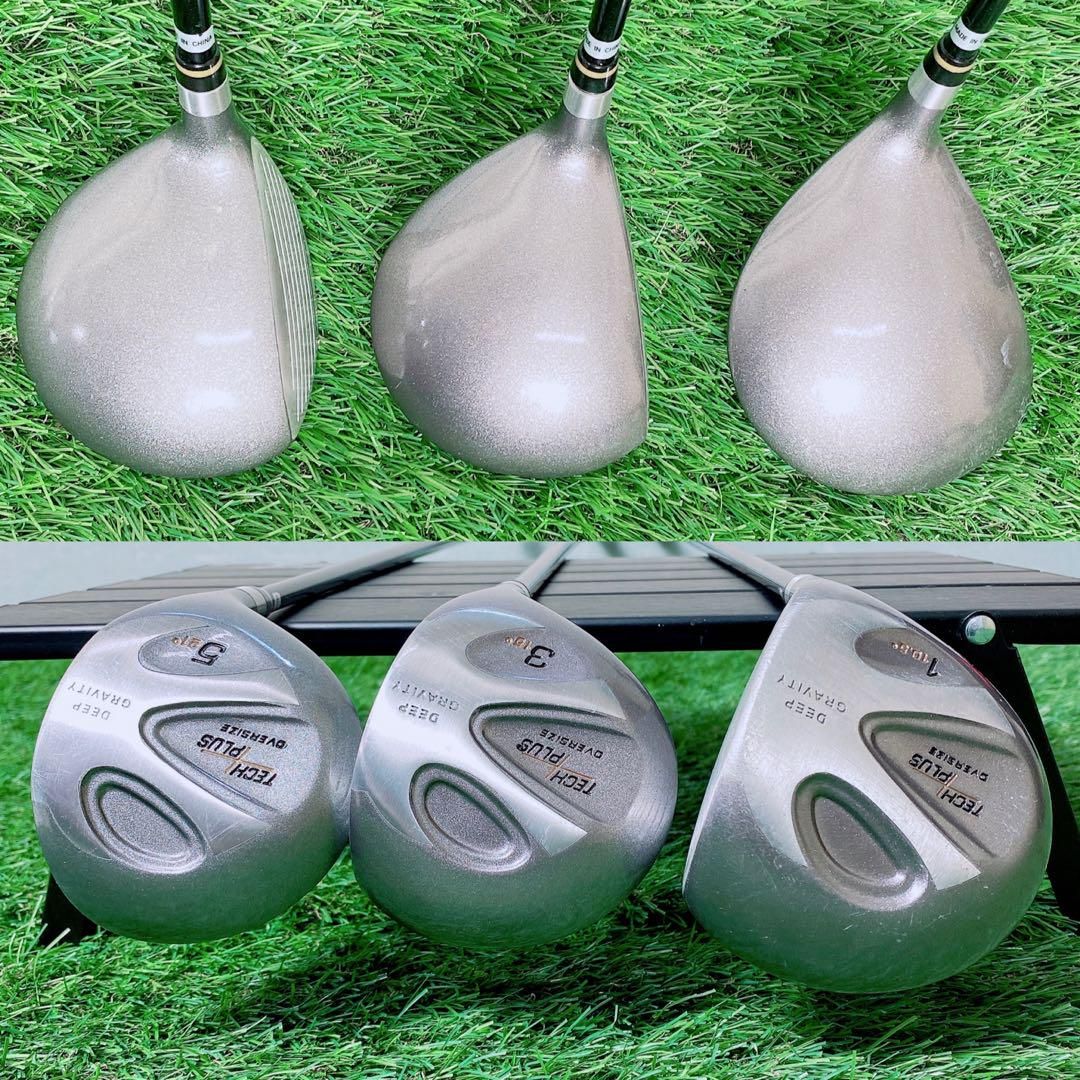 ゴルフクラブ　メンズセット　初心者　テックプラス　オーバーサイズ　NT494 ゴルフクラブ メンズセット 初心者 テックプラス オーバーサイズ
