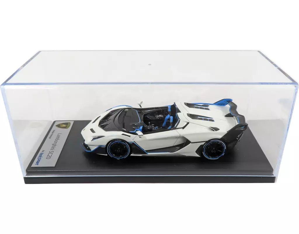 ミニカー 1|43 Lamborghini SC20 シャイニーホワイト LS518