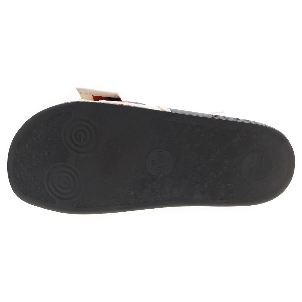 GUCCIシェリーライン ラバーサンダル グッチ シェリーライン ラバー サンダル 36 レディース マルチ