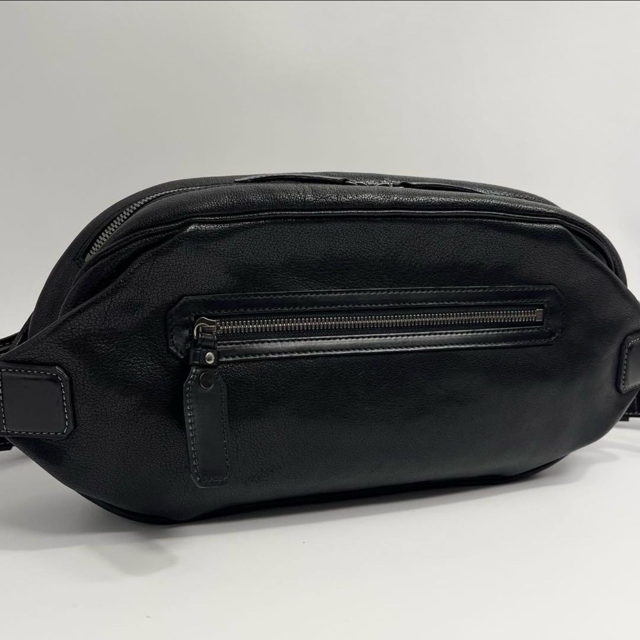 箱 保存袋等付 土屋鞄 アルマスバッファローボディバッグ レインブラック