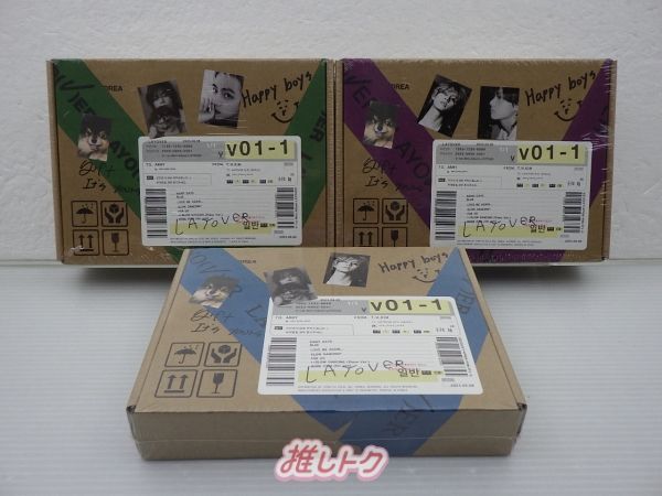 BTS  LAYOVER 3種セット　V テヒョン　テテ CD-BOX Layover V BTS 3形態セット テヒョン テテ – AOBADO