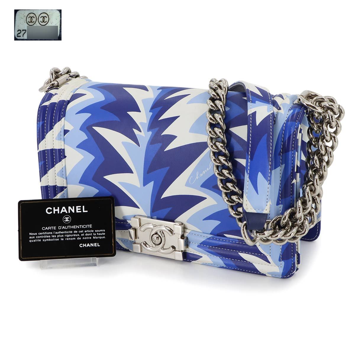 全品送料0円 新品同様 シャネル CHANEL ボーイシャネル チェーン ショルダー 小物