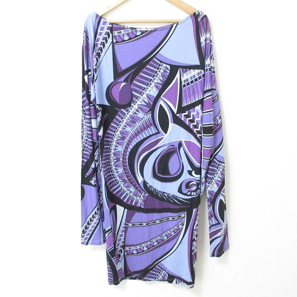 美品 EMILIO PUCCI エミリオプッチ プッチ柄 ロングスリーブ