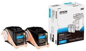 【中古】(非常に良い)EPSON LPC3T31CPV環境推進トナー シアン Mサイズ 2本パック EP-TNLPC3T31CPVJ
