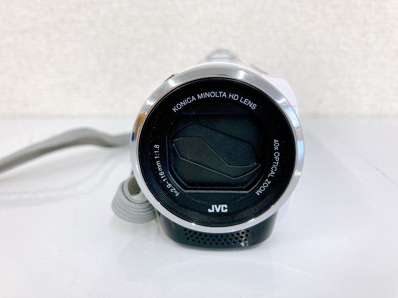 JVC Everio GZ-HM155 ビデオカメラ 〈ホワイト〉 Amazon.co.jp: JVC ハイビジョンメモリームービー「GZ-HM155