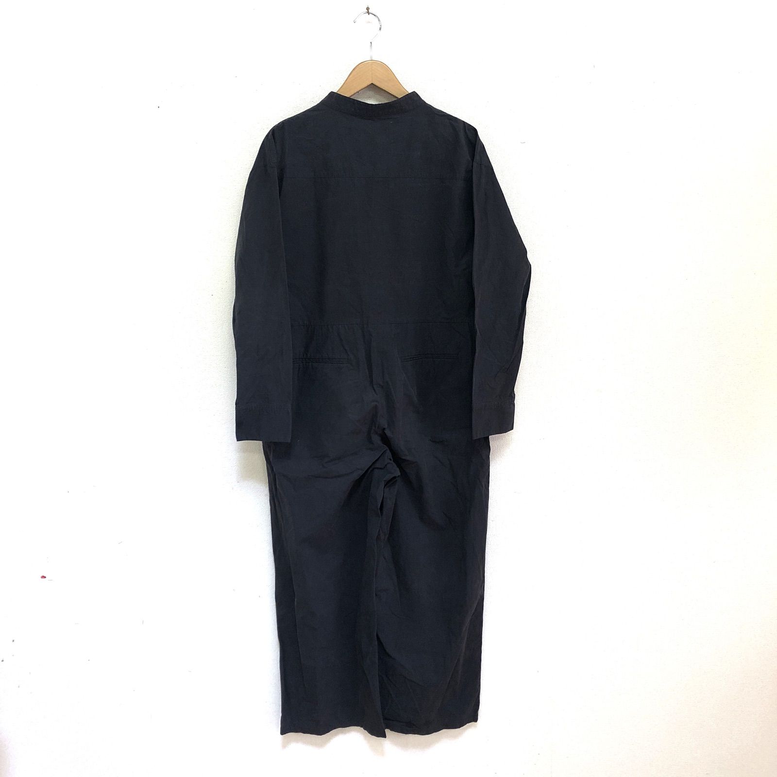 TODAYFUL タイプライターシャツコンビネゾン　ブラック　36 TODAYFUL タイプライターシャツコンビネゾン オールインワン