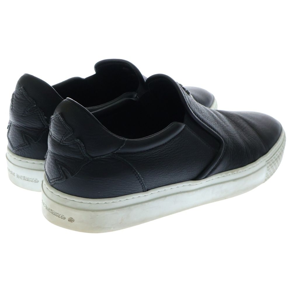 CHROME HEARTS (クロムハーツ) SLIP ON スリッポン CHプラス レザー