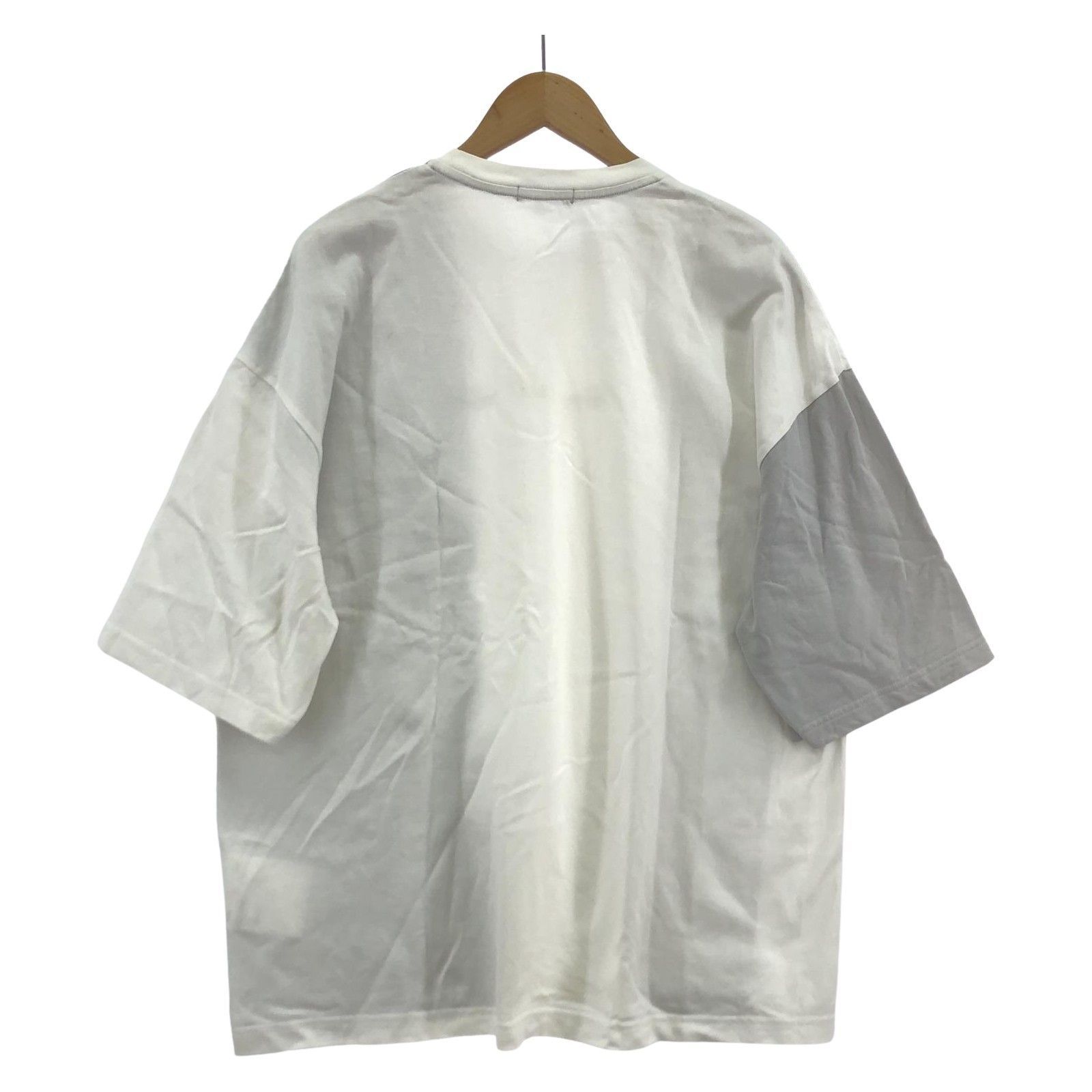 COMME des GARCONS HOMME パッチワークストライプTシャツ S