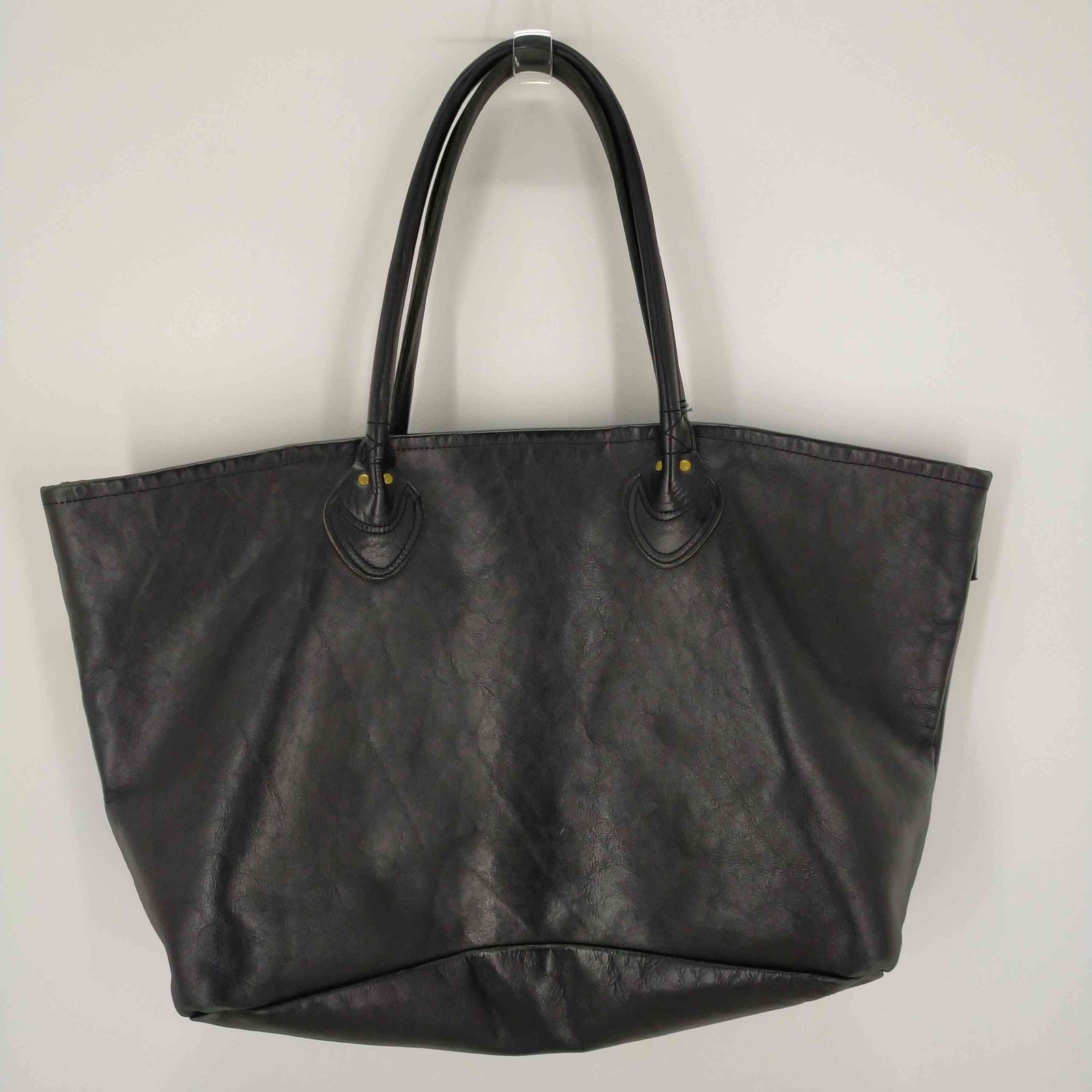 バンソン VANSON 別注 LEATHER TOTE BAG レザートートバッグ 牛革 ブラック アメリカ製 メンズ 表記無 - メルカリ