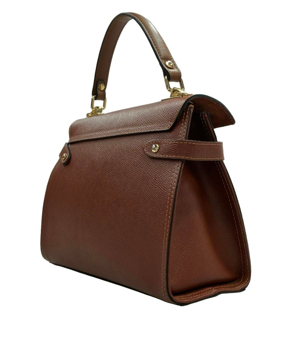 【美品】ジャノニ ノターロ　2WAY ハンドバッグ　バンブーハンドル　IENA 美品】イエナ ジャンニノターロ バンブーハンドルバッグ
