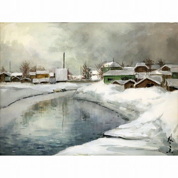 花の水彩画 2025年額装済み 水彩画 花 2025年 水彩画・花の絵画 花の