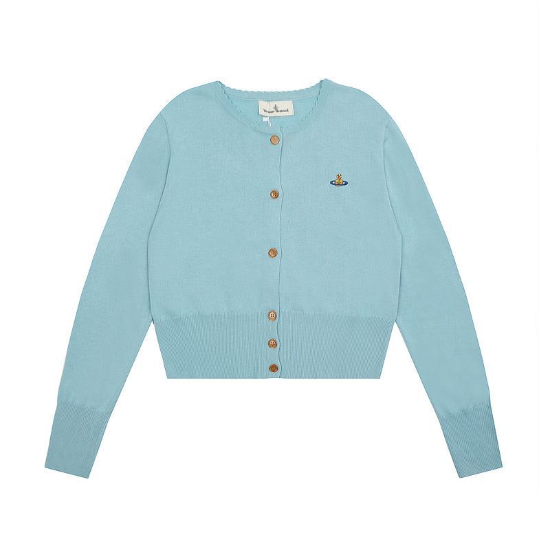 vivienne westwood カーディガン ブルー - メルカリ