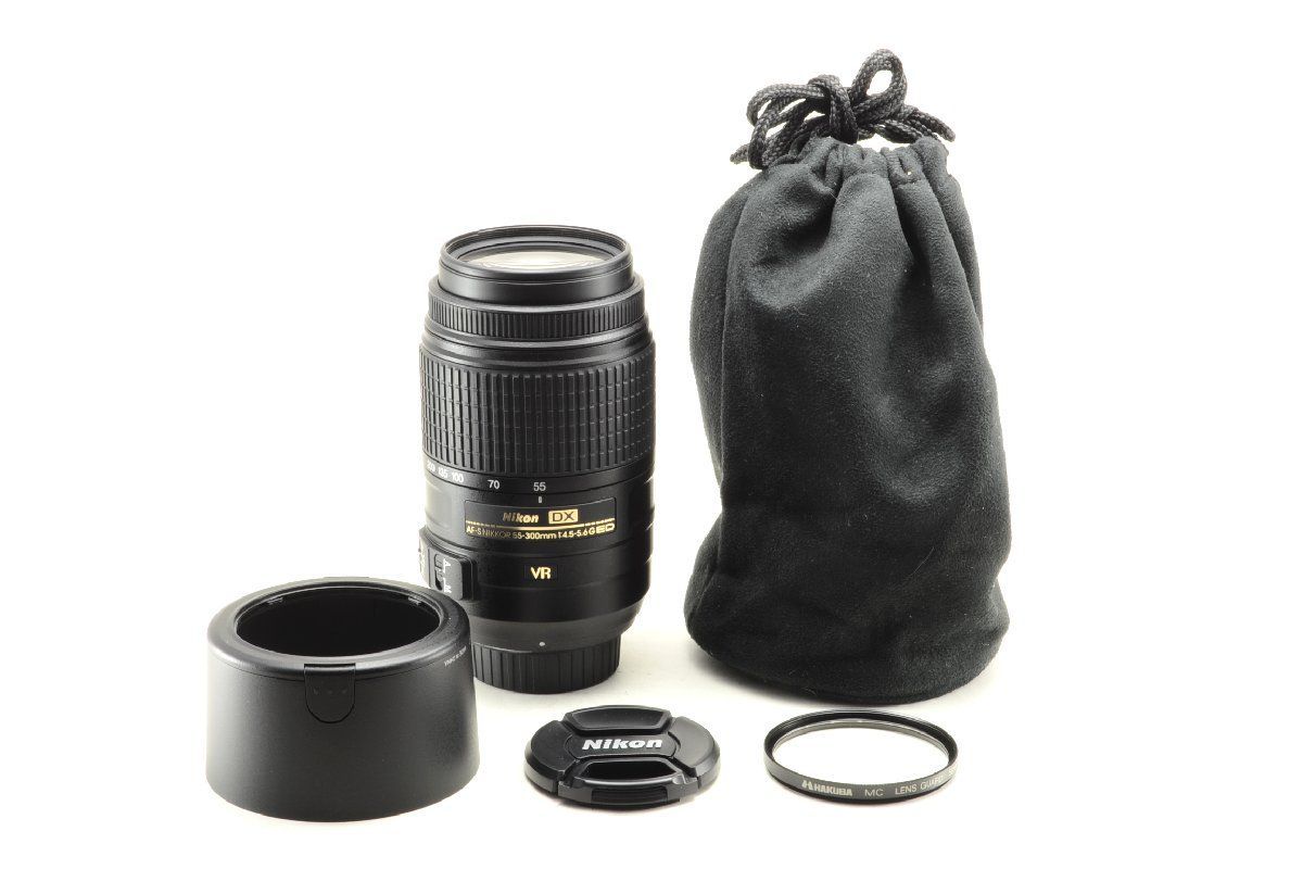 【美品】Nikon AF-S NIKKOR 55-300mm F4.5-5.6G ED VR