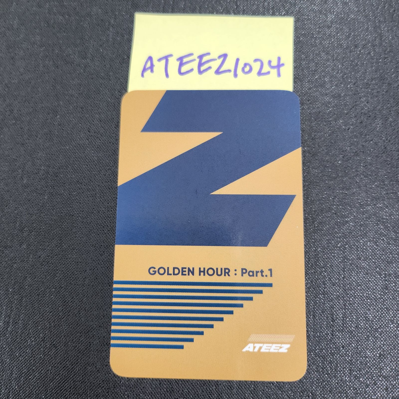 アチズ　ateez ヨサン　トレカ　popup ATEEZ ヨサン トレカ ATEEZ X ANITEEZ ADVENTURE POP-UP STORE
