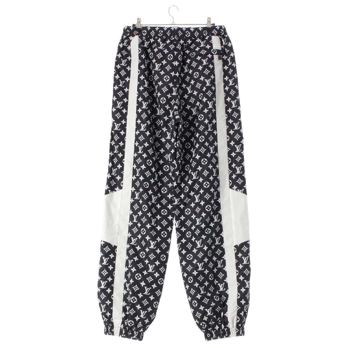ルイヴィトン 24AW ナイロン モノグラムプリント トラック パンツ  