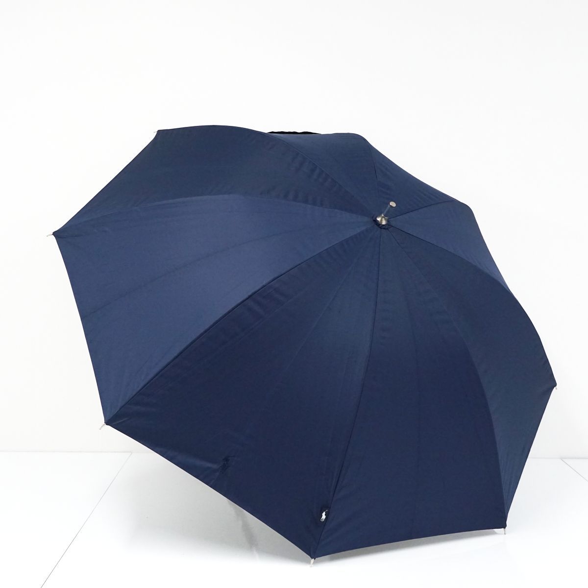 未使用　ポロ　ラルフローレン　晴雨兼用　日傘　雨傘　一級遮光　傘　パラソル POLO RALPH LAUREN 傘 遮光 晴雨兼用日傘 ”ストライプフリル