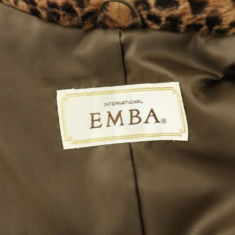 エンバ EMBA ファーベスト 毛皮ベスト シェアードミンク ロング