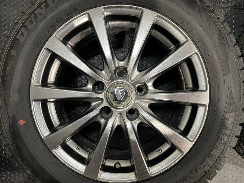 【DL WM02 205/60R16】スタッドレス【MANARAY SPORT 16インチ 6.5J5HPCD114.3+38】20年製 バリ溝 トヨタ純正ナット必須 プリウスa等 KTI280クレジットカード QRコード決済可能 DL WM02 205/60R16】スタッドレス【MANARAY SPORT 16インチ 6.5