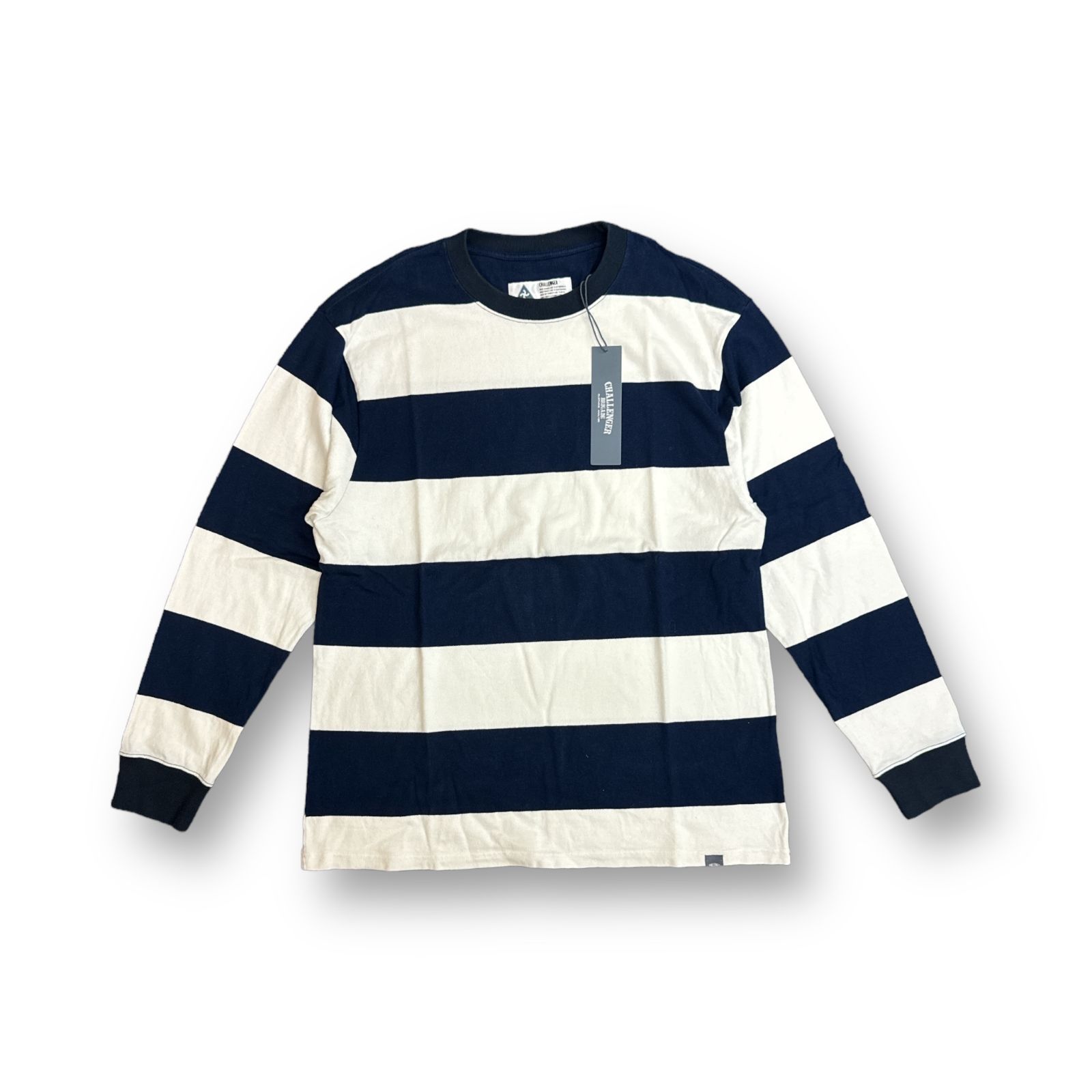 CHALLENGER 23SS L/S HEAVYWEIGHT BORDER TEE ボーダー クルーネック 