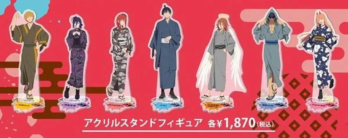 チェンソーマン レゼ お祭り ポップアップ OMATSURI POP UP アクリル