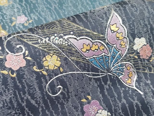 平和屋本店□極上 金彩友禅 卓越技能者・名工・和田光正 太鼓柄袋帯