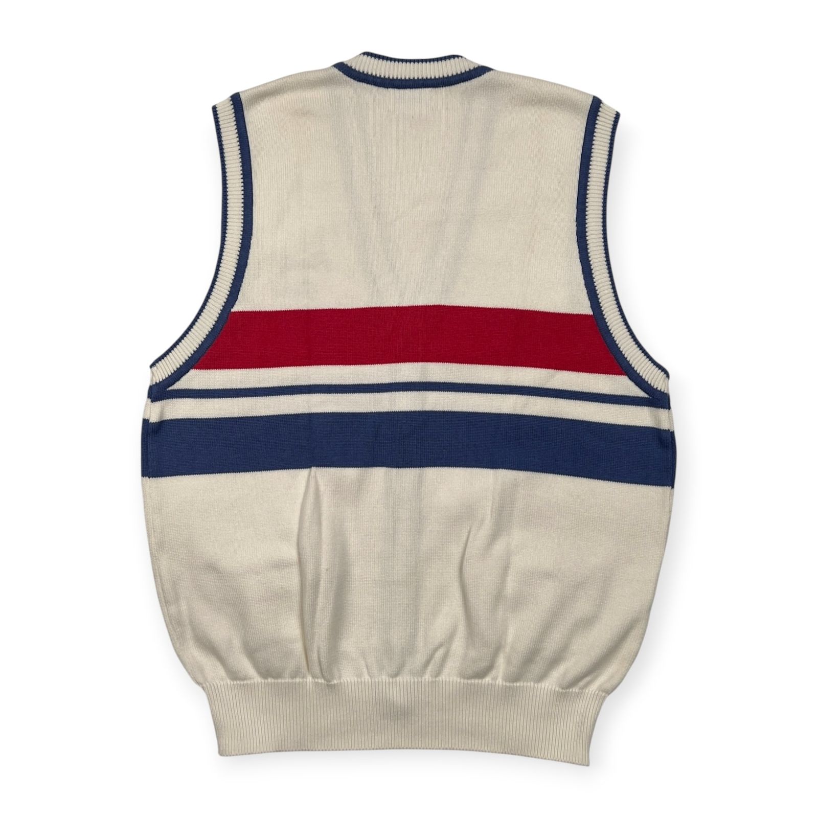 PEARLY GATES パーリーゲイツ 前ボタン コットンニット ベスト サイズ