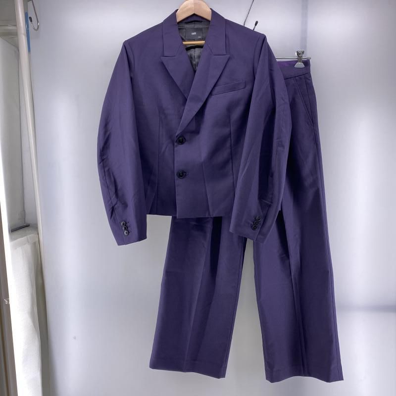 中古】HARE 20周年 セットアップダブルスーツ パープル sizeS