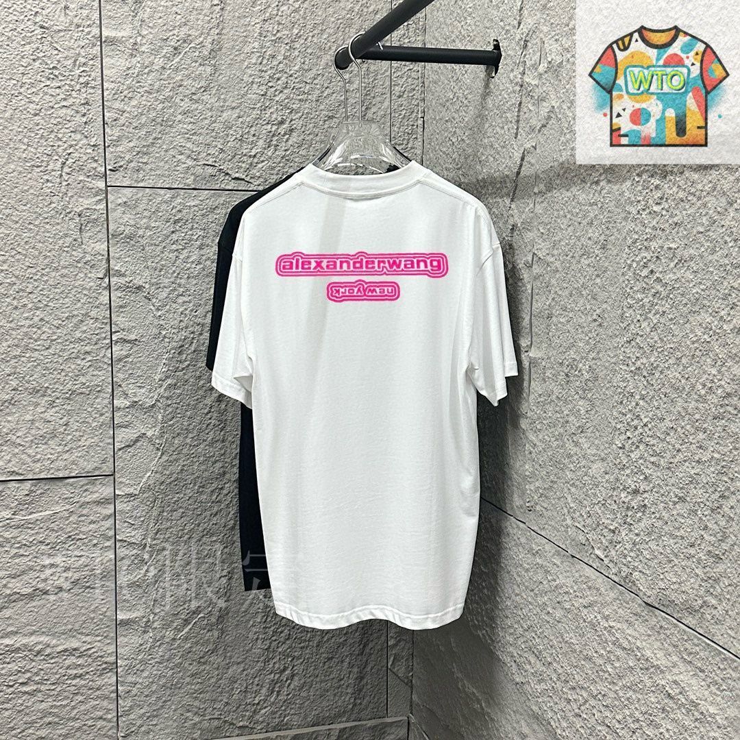 正規品］Alexanderwang Tシャツ ピンク S ユニセックス 正規品