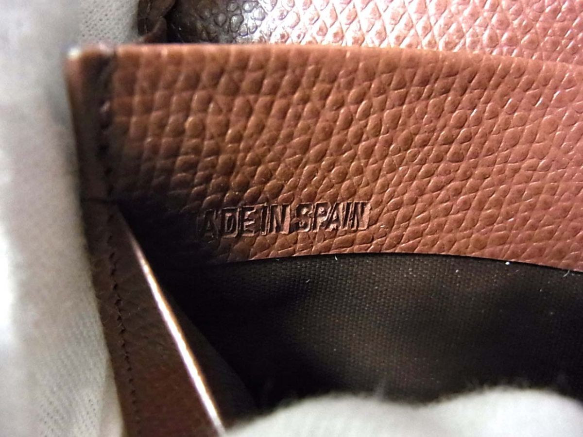 【保障できる！】 ◆Christian Dior PARIS ディオール レザー 名刺入れ カードケース スペイン製 メンズ ここでご注文へ ようこそ!