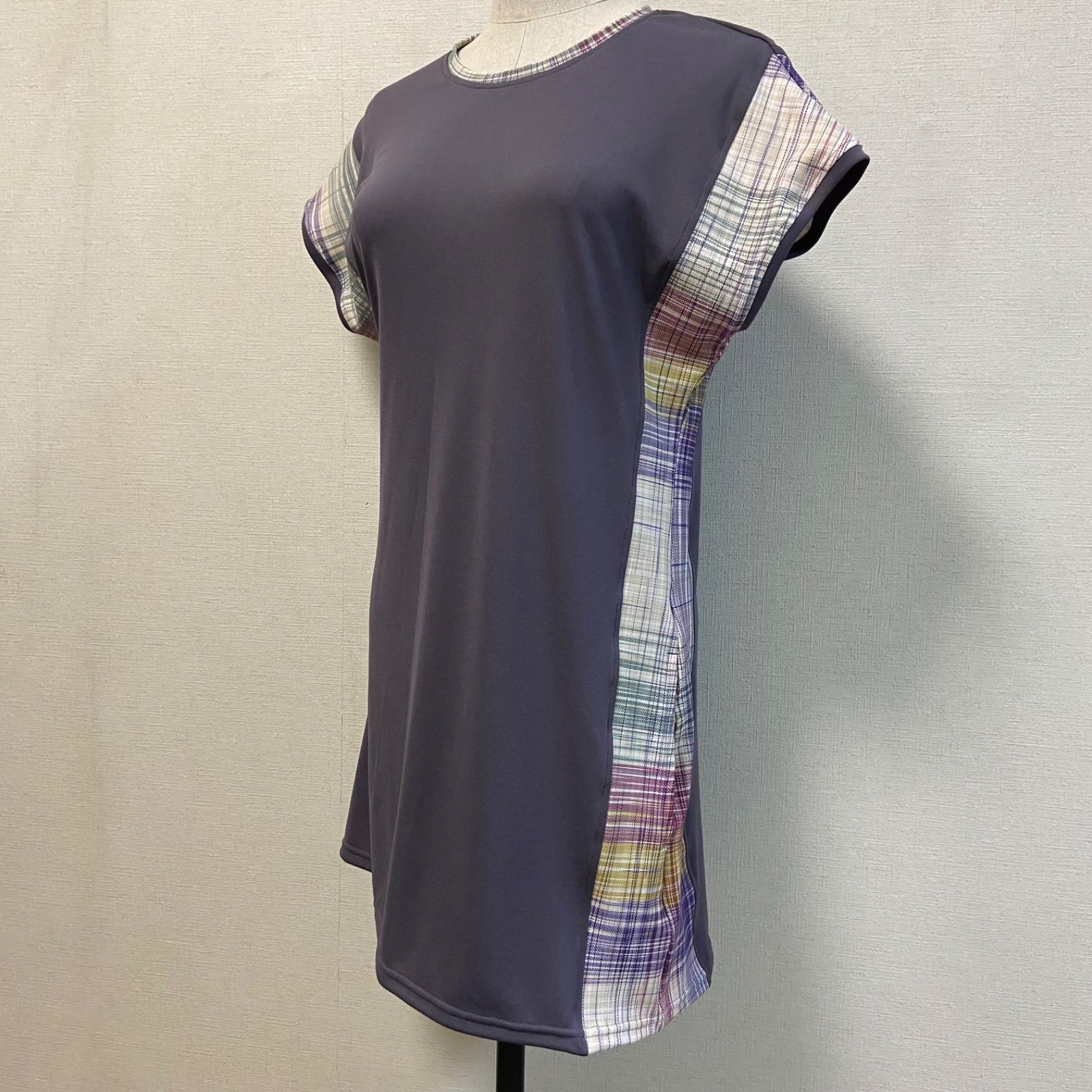 TW26  テニスワンピース　L    UVカット　ハンドメイド