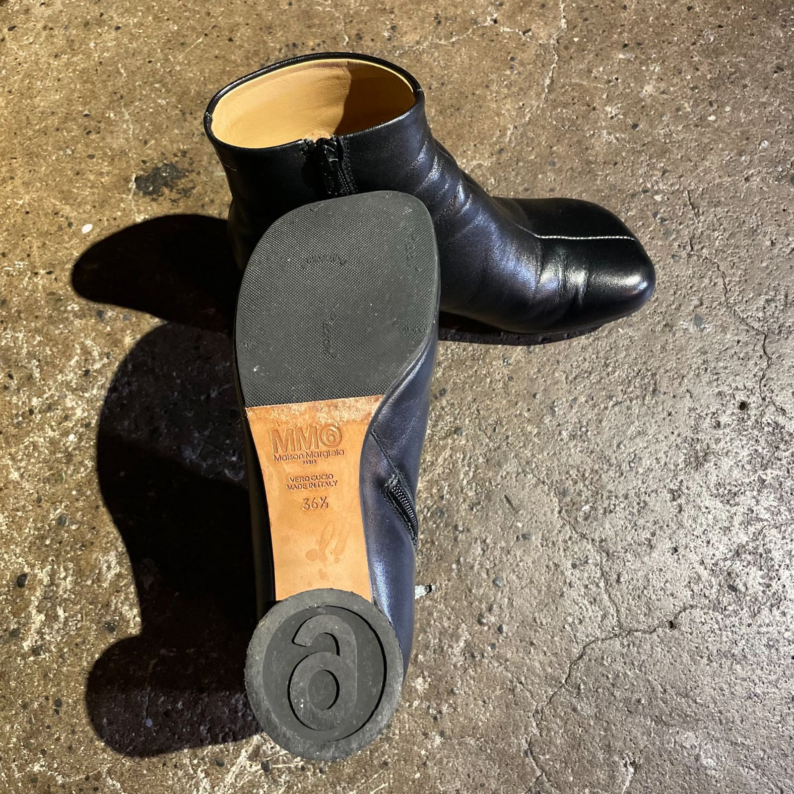 MM6 Maison Margiela アナトミックアンクルブーツ エムエムシックス