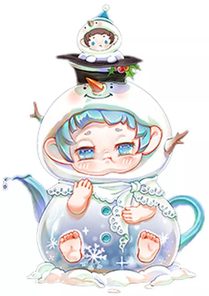 中古】トレーディングフィギュア TEA PARTY IN SNOW KINGDOM