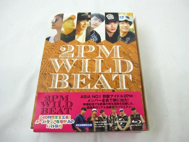 中古品 韓流 2PM Blu-ray WILD BEAT 240時間完全密着!オーストラリア疾風怒濤のバイト旅行 完全初回限定生産版 中古品 韓流 2PM Blu-ray WILD BEAT 240時間完全密着