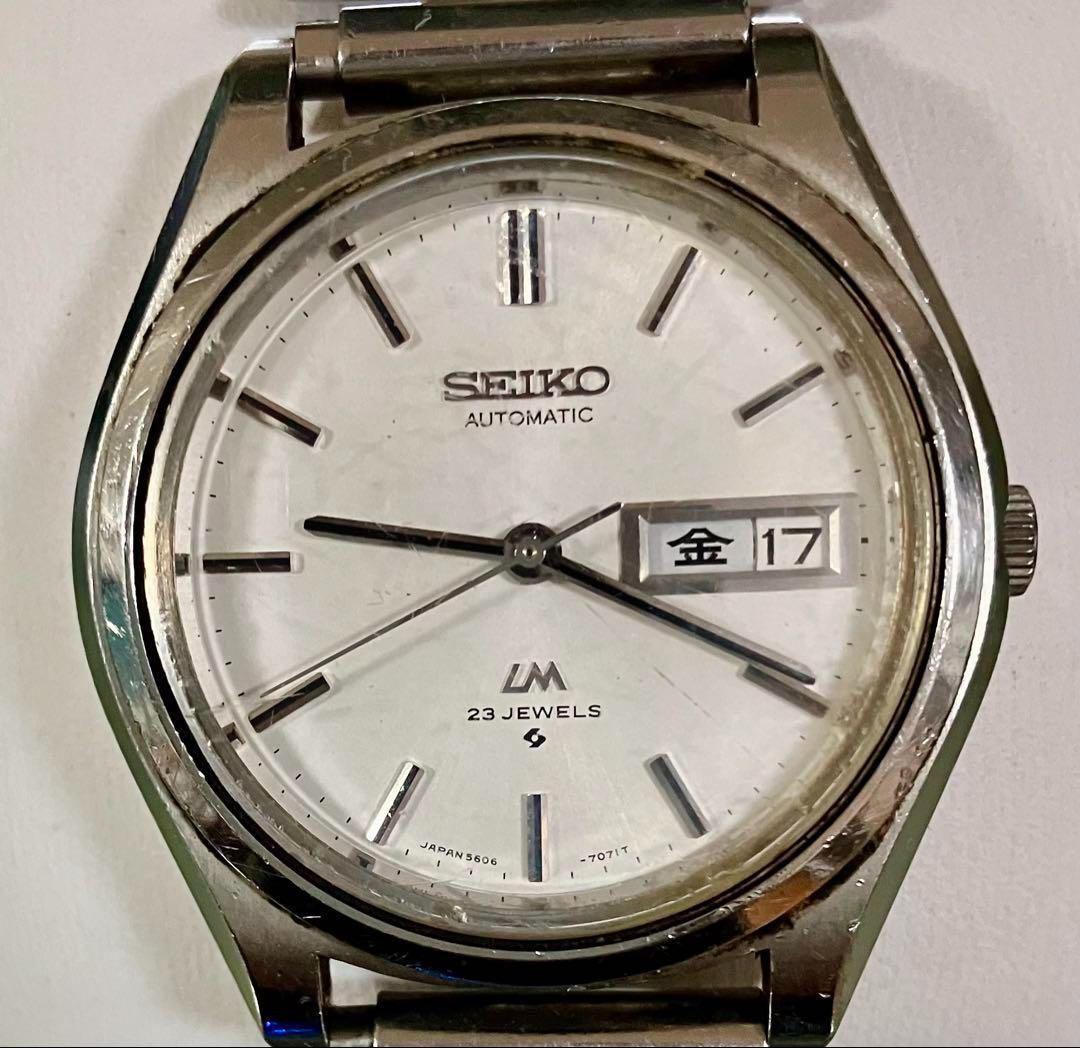 ☆SEIKO セイコー LM ロードマチック☆AT☆23石☆メンズ 腕時計