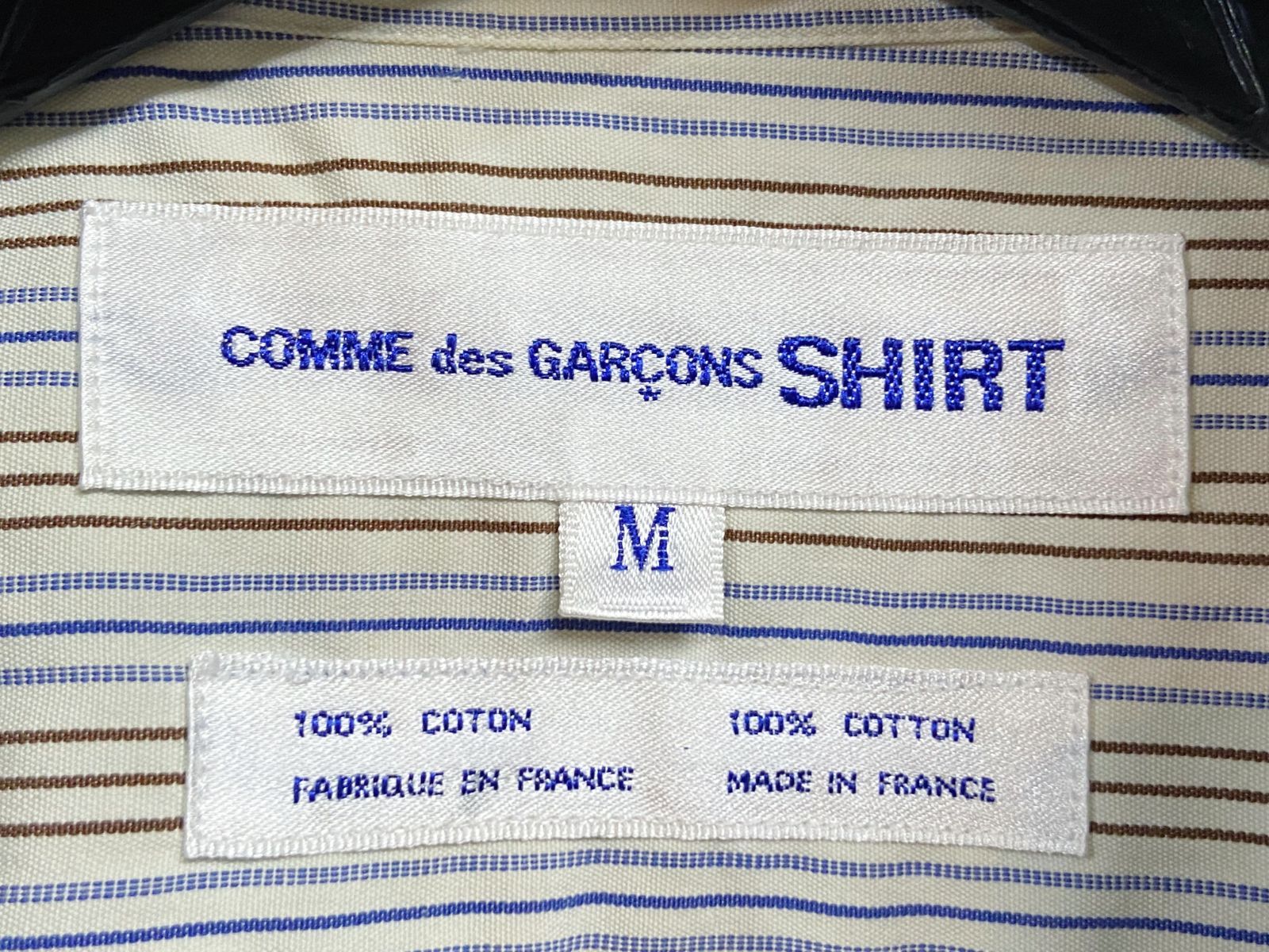 COMME des GARCONS SHIRT｜コムデギャルソン 丸襟 長袖シャツ