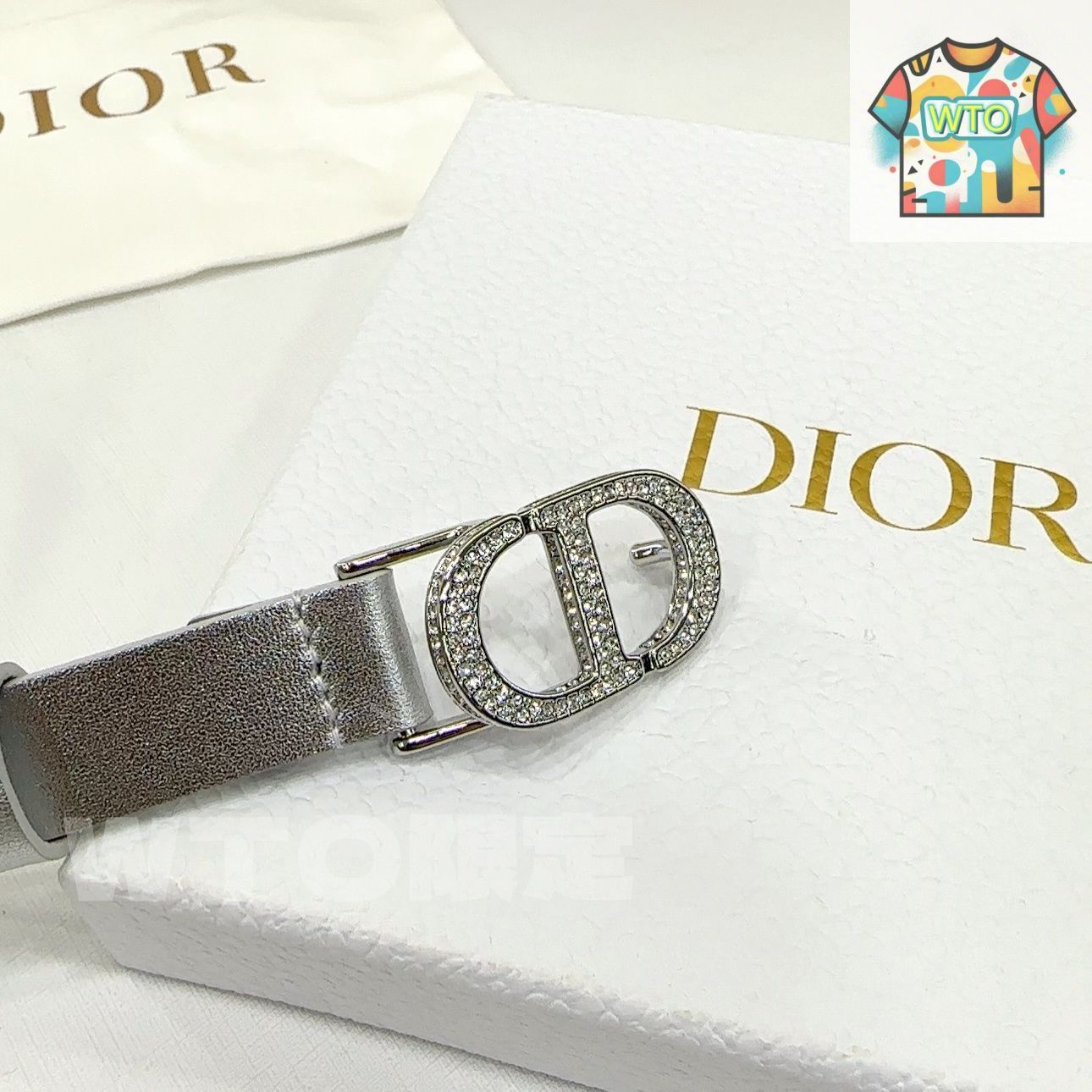 Dior ディオール エレガント ファッションベルト04-2 - メルカリ