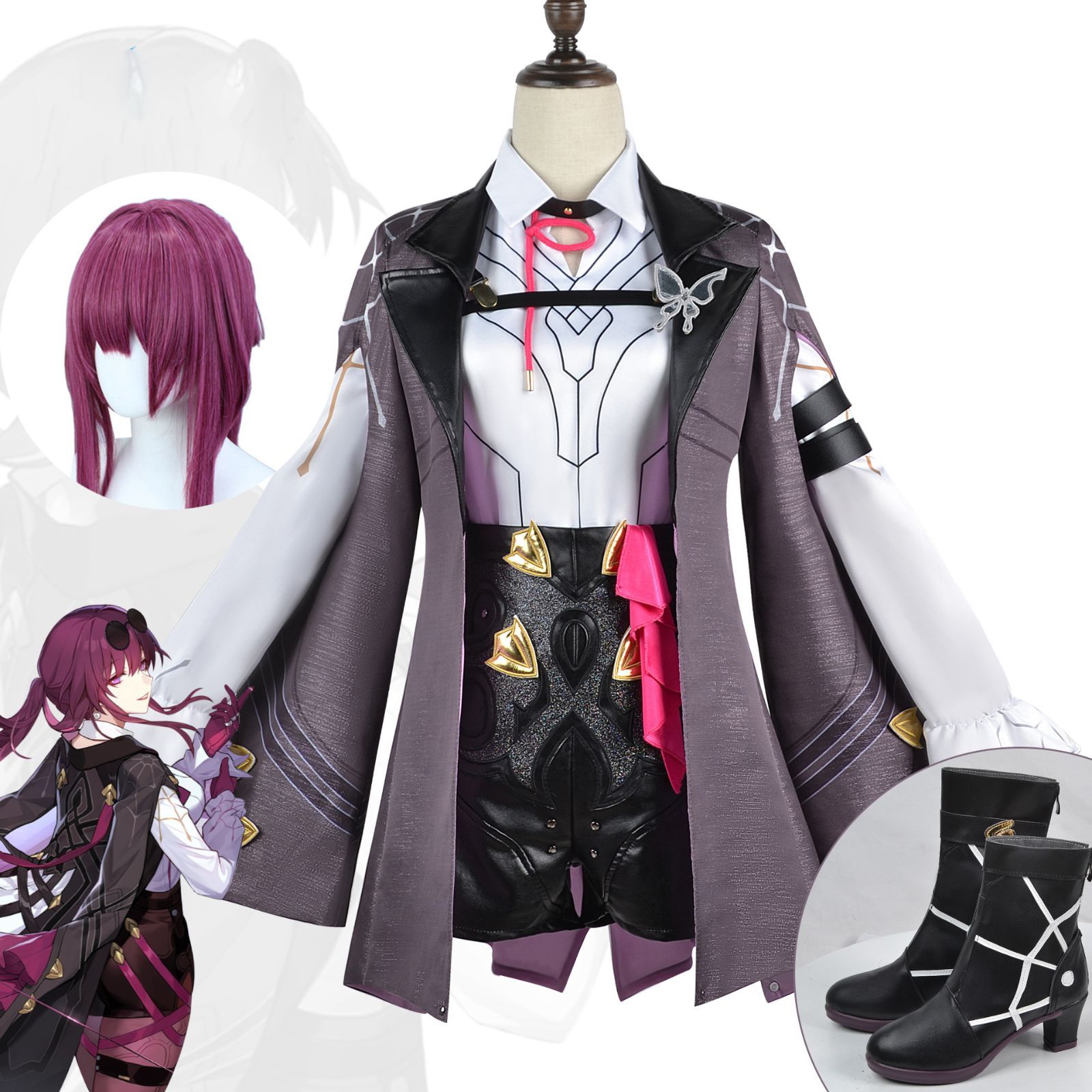 崩壊：スターレイル カフカ コスプレ衣装 ウィッグ・靴追加可 COPSLEE