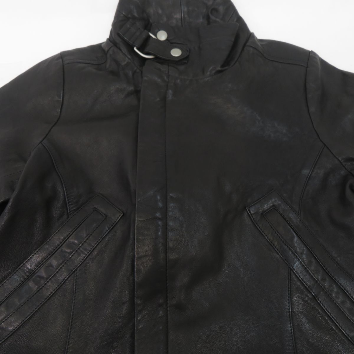 Johnbull ジョンブル 羊革 レザー ライダースジャケット AH017 S