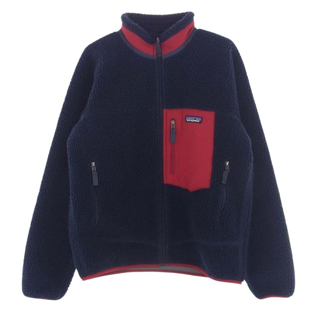 patagonia パタゴニア ジャケット 17AW 23056FA17 CLASSIC RETRO X クラシック レトロX フリース ジャケット ネイビー系 M【中古】