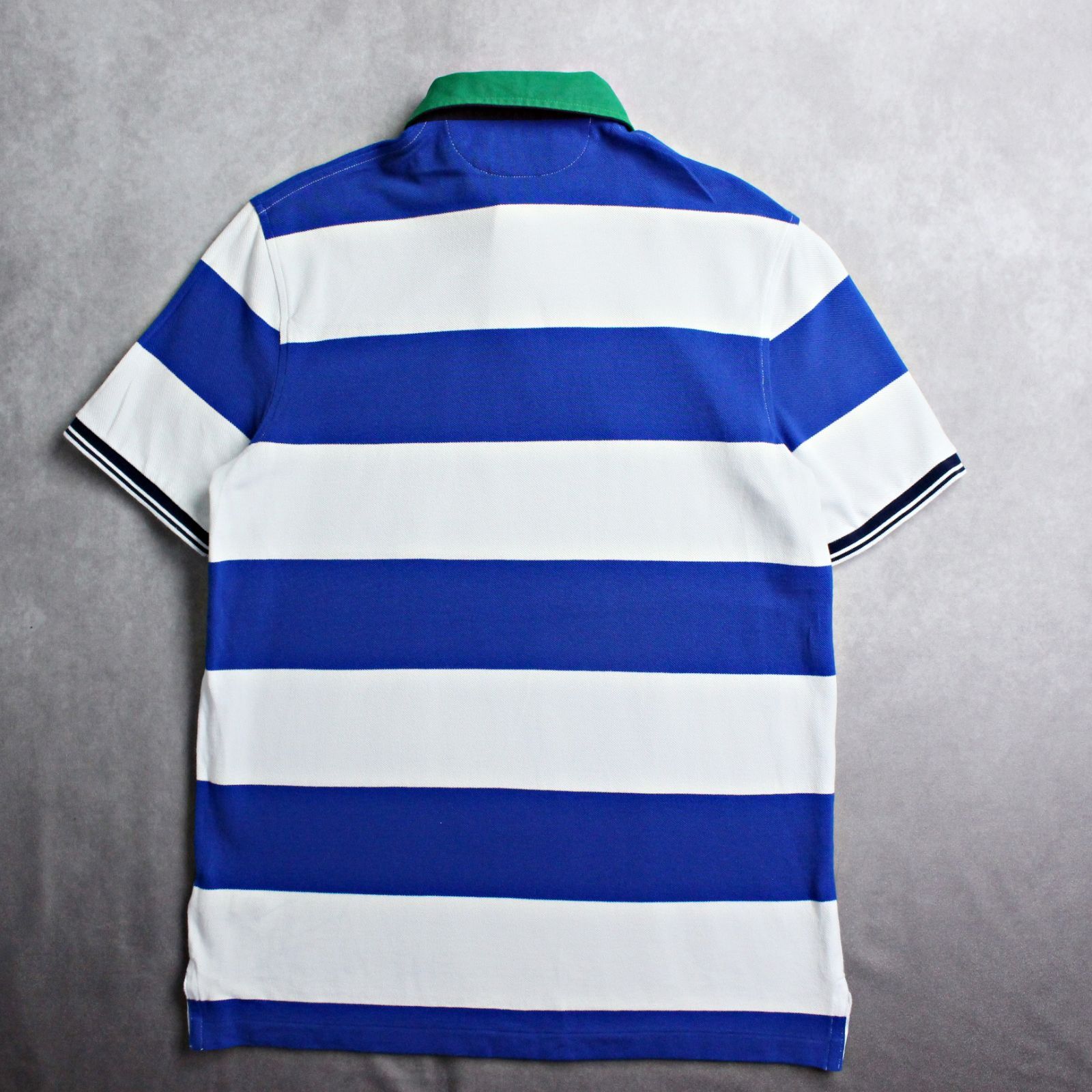 POLO RALPH LAUREN】ラルフローレン 美品 爽やかなボーダーポロシャツ 