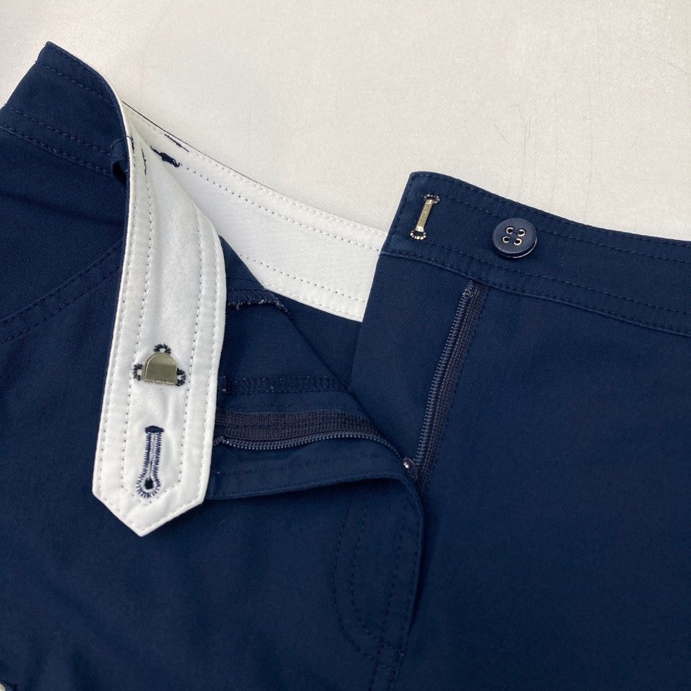 サイズ：36 ADABAT アダバット ストレッチスカート ネイビー系