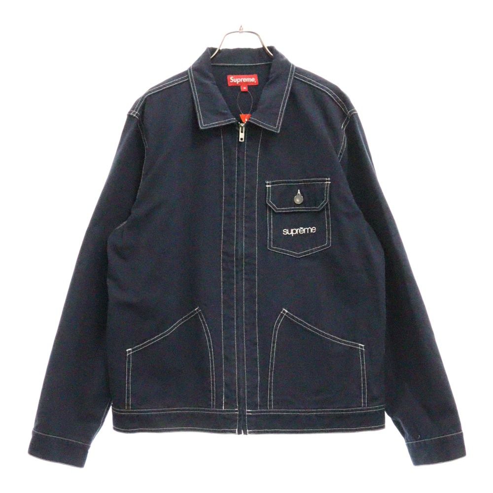 SUPREME (シュプリーム) 18SS Contrast Stitch Work Jacket SUPREME (シュプリーム) 18SS Contrast Stitch Work Jacket