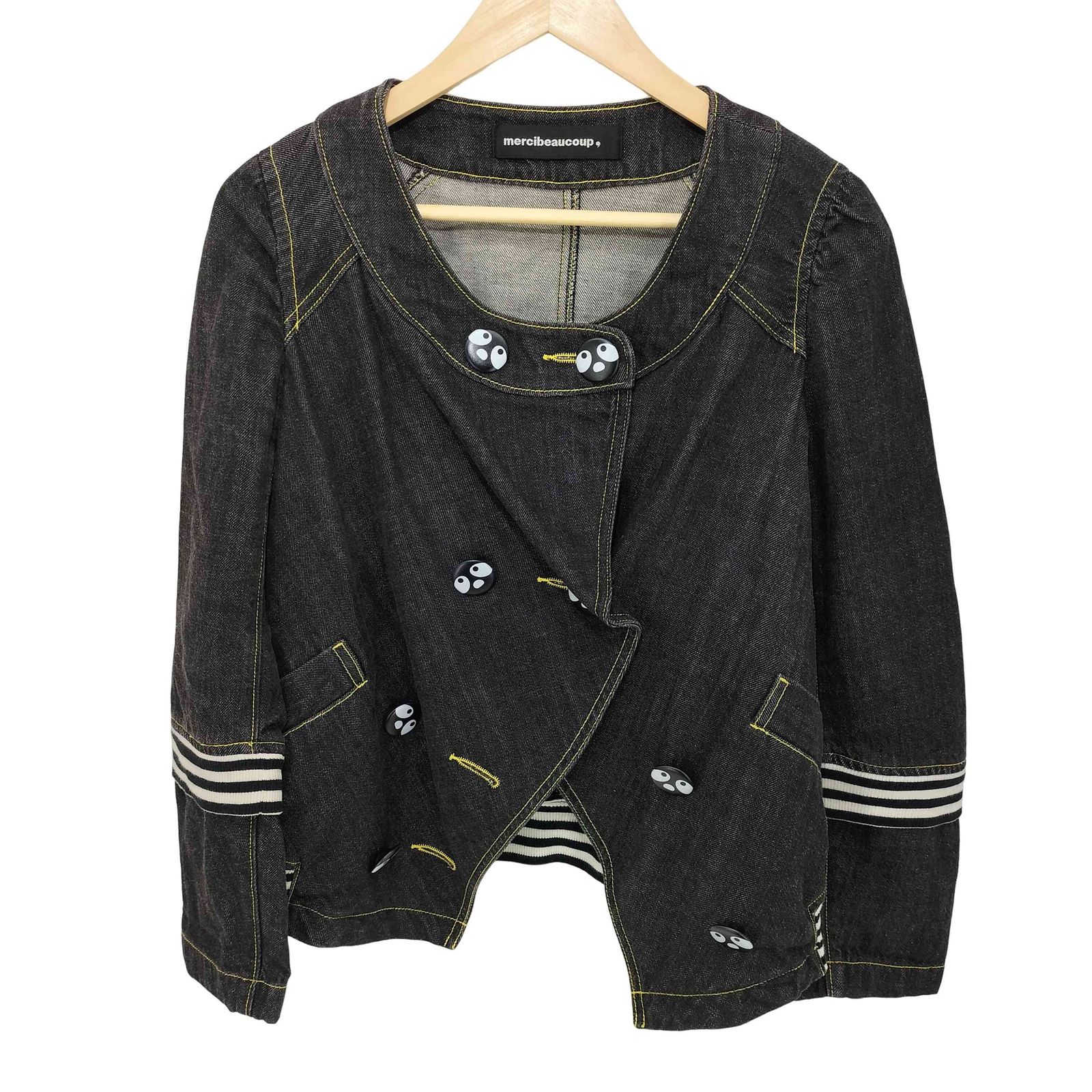 【専用】mercibeaucoup,メルシーボークーノーカラーデニムジャケット1 専用】mercibeaucoup,メルシーボークーノーカラーデニム