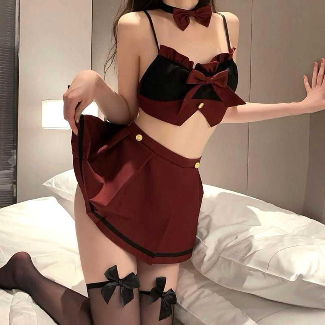 moecco tv エロ セクシーセーラー服JK制服ビキニコスプレ衣装ランジェリーハロウィンコスプレ大人