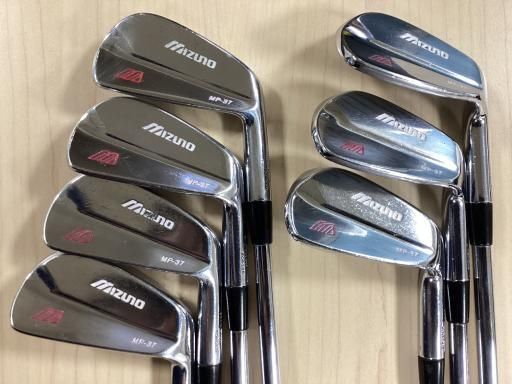 ミズノ MP-37 8S アイアンセット IR 純正特注シャフト フレックスS メンズ 男性用 右利き 右用 Cランク ゴルフクラブ