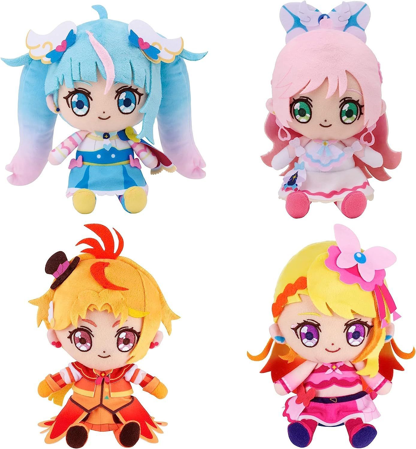 ひろがるスカイ！プリキュア キュアフレンズ ぬいぐるみ 4体セット 未使用 4種セット】 ひろがるスカイ！プリキュア キュアフレンズ